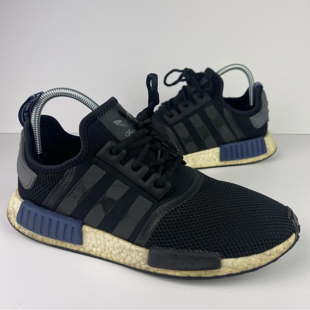 Adidas NMD R1 size 11.5. Core Black JD Sports Navy White. S76841. ultra boost